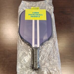 Blue Pickleball Paddle with Stripes
